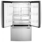 Ge Réfrigérateur à Congélateur Inférieur 36′ De 25,5 Pi³ Inox (déballé)