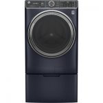 Front-load Washer 28′ / 5,8ft³ Ge W/steam Sapphire Blue (new Open Box) – Gfw850spnrs