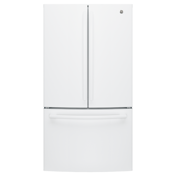 Réfrigérateur à Deux Portes 26,7 Pi³ 36 Po Avec Distributeur D’eau Interne Ge Blanc (déballé)