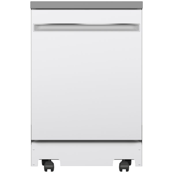 Ge 24′ Portable Dishwasher White (open Box)