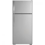 Réfrigérateur à Congélateur Supérieur 16,6 Pi³ 28′ Acier Inoxydable (déballé)
