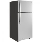 Top Freezer Refrigerator 16.6 Cu. Ft.  28′ Stainless Steel (new Open Box)