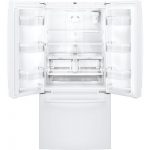 Bottom-mount Refrigerator French Door Counter-depth 18.6 Cu. Ft. 33′ Ge White (new Open Box) – Gwe19jglww