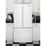 Bottom-mount Refrigerator French Door Counter-depth 18.6 Cu. Ft. 33′ Ge White (new Open Box) – Gwe19jglww