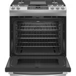 Slide-in Gas Convection Range 30′ Ge Stainless New Open Box