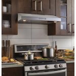 GE Profile 30" Under-cabinet Vent Hood 390cfm Stainless_lifestyle