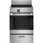 Convection Range 24′ Haier Stainless Steel New Open Box