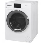 Front Load Washer 2,4′ With Steam Haier White New Open Box
