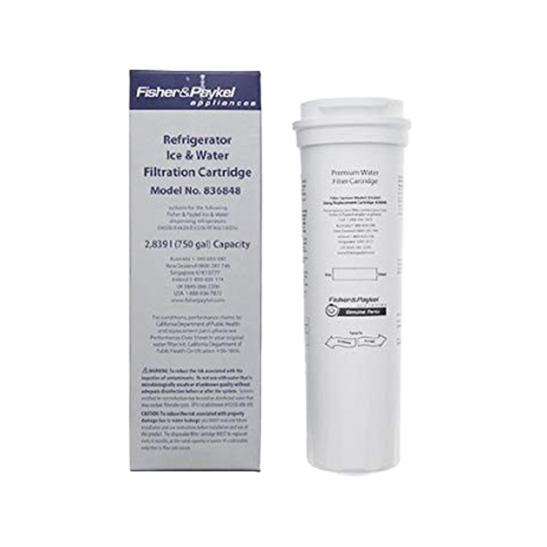 Fisher & Paykel Refrigerator Replacement Water Filter (836848)