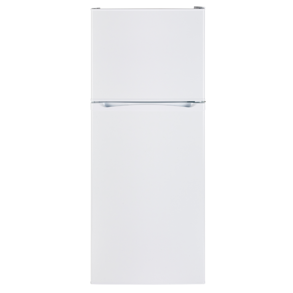 Réfrigérateur à congélateur supérieur 24 po de large 11,55 pi³ MOFFAT blanc