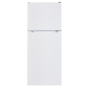 Réfrigérateur à congélateur supérieur 24 po de large 11,55 pi³ MOFFAT blanc