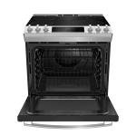 Cuisinière électrique encastrée 30″ GE Profile avec four à convection véritable inox