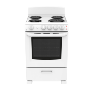 GE 24" Electric Range w/ 2.9 Cu. Ft. Oven White