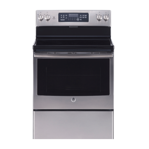 GE 30" Electric Air-Flow Convection Range w/ 5 Cu. Ft. Oven Stainless Steel