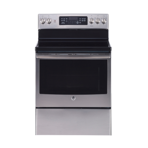 GE 30" Electric True European Convection Range w/ 5 Cu. Ft. Oven Stainless Steel