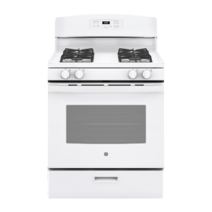 GE 30" Gas Range w/ 4.8 Cu. Ft. Oven White