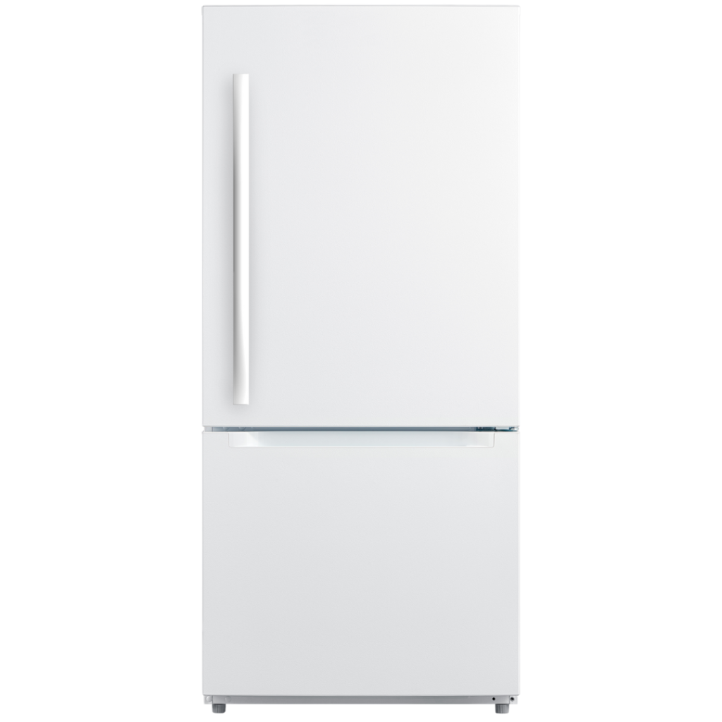 Réfrigérateur congélateur en bas MOFFAT de 19 pi³ blanc