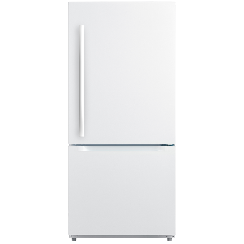 MOFFAT 19 Cu. Ft. Bottom Freezer Refrigerator White