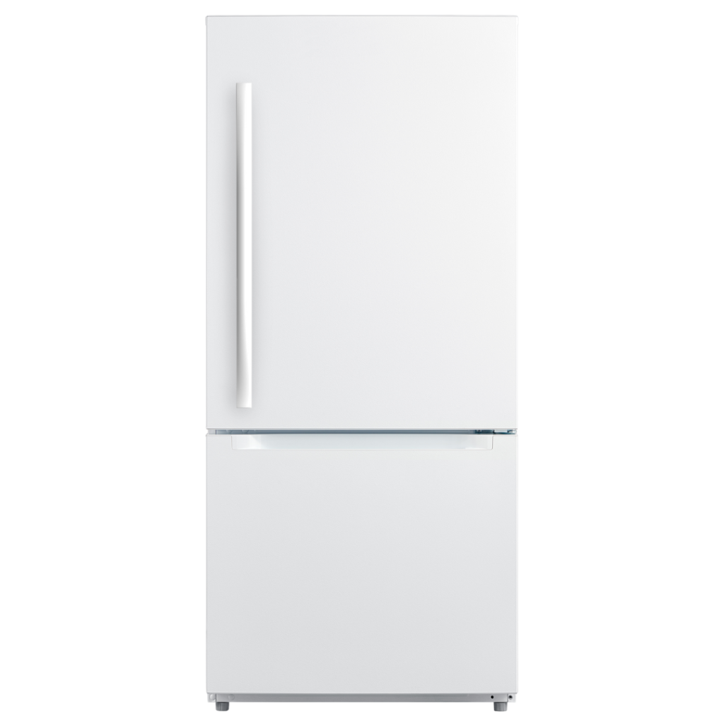 MOFFAT 19 Cu. Ft. Bottom-Mount Refrigerator White