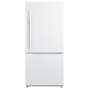 MOFFAT 19 Cu. Ft. Bottom-Mount Refrigerator White