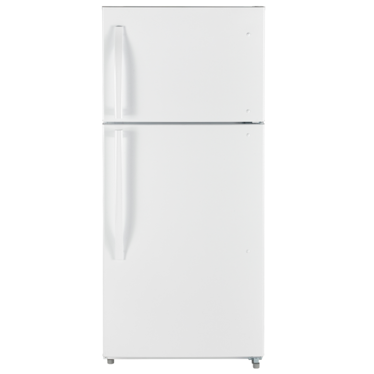 Réfrigérateur MOFFAT de 18 pi³ à congélateur supérieur blanc