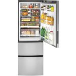 GE 12ft³ Bottom Mount Refrigerator Stainless