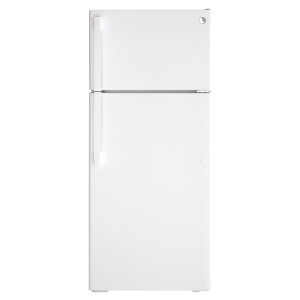 Réfrigérateur 28 po de large 17,5 pi³ GE blanc