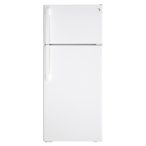 Réfrigérateur 28 po de large 17,5 pi³ GE blanc