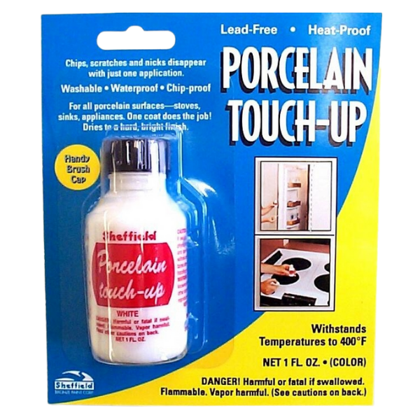 SHEFFIELD High Temperature White Porcelain Touch-Up Paint
