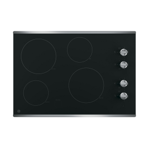 GE 30" Built-in Electric Cooktop Stainless Steel