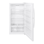 GE 14 Cu. Ft. Upright Frost-Free Freezer White