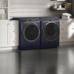 GE 7.8 Cu. Ft. 28″ Wide Electric Front Load Dryer Sapphire Blue