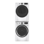 GE 28″ Wide Front Load Washer & Dryer Set White