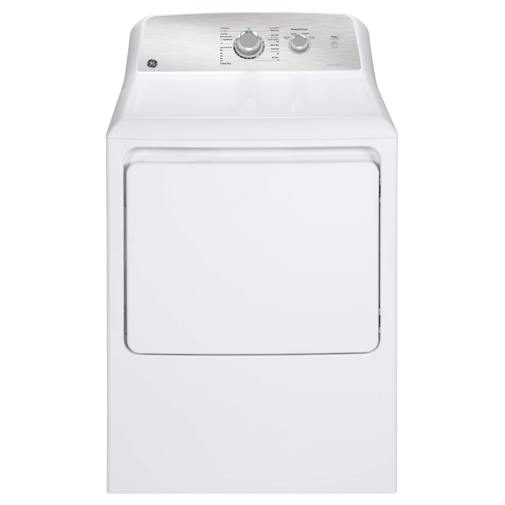 GE 7.2 Cu. Ft. Electric Dryer White open box Electrolibre