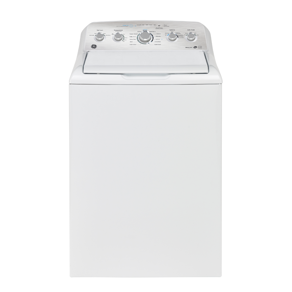 GE 4.9 Cu. FT. Top Load Washer with SaniFresh Cycle White