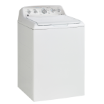 GE 4.9 Cu. FT. Top Load Washer with SaniFresh Cycle White