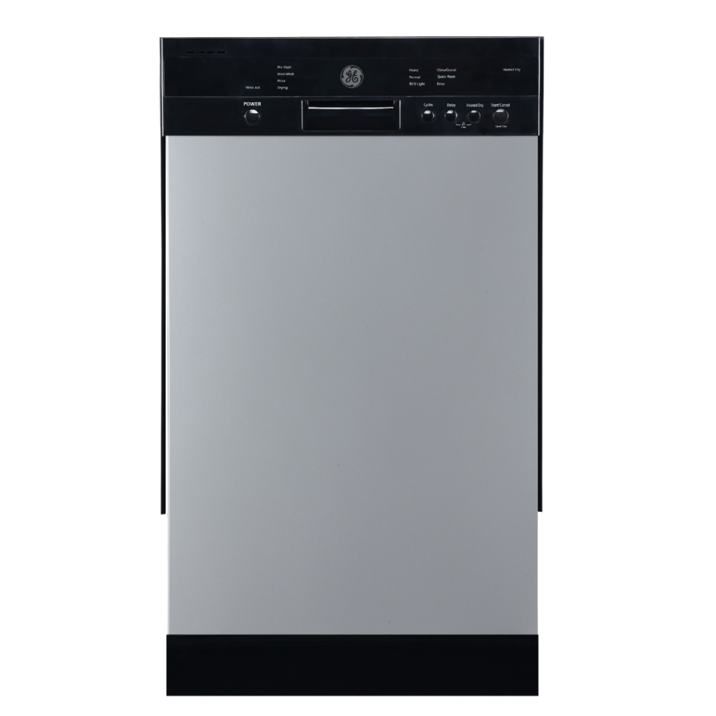 GE 18" 52dB Built-in Dishwasher with Stainless Steel Tub