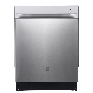Lave-vaisselle encastré 24″ GE de 52 dB avec cuve acier inoxydable