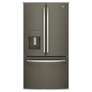 Réfrigérateur GE à congélateur inférieur 36″ de 25,5 pi³ ardoise