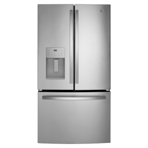 GE Réfrigérateur à congélateur inférieur 36″ de 25,5 pi³ inox