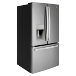 GE Réfrigérateur à congélateur inférieur 36″ de 25,5 pi³ inox