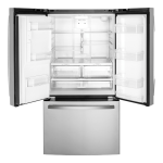 GE 25,5ft³ / 36" Bottom-mount Refrigerator Stainless Steel