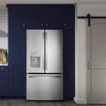 GE Réfrigérateur à congélateur inférieur 36″ de 25,5 pi³ inox