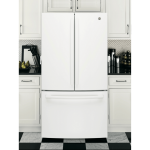 GE 36" / 26.7ft³ French Door Refrigerator White With Internal Water Dispenser