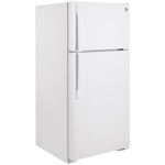 GE 28" / 15.6ft³ Top Freezer Refrigerator White