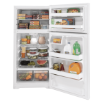 GE 28" / 15.6ft³ Top Freezer Refrigerator