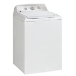 GE 4.4 Cu. Ft. Top Load Washer & 7.2 Cu. Ft. Dryer Set White