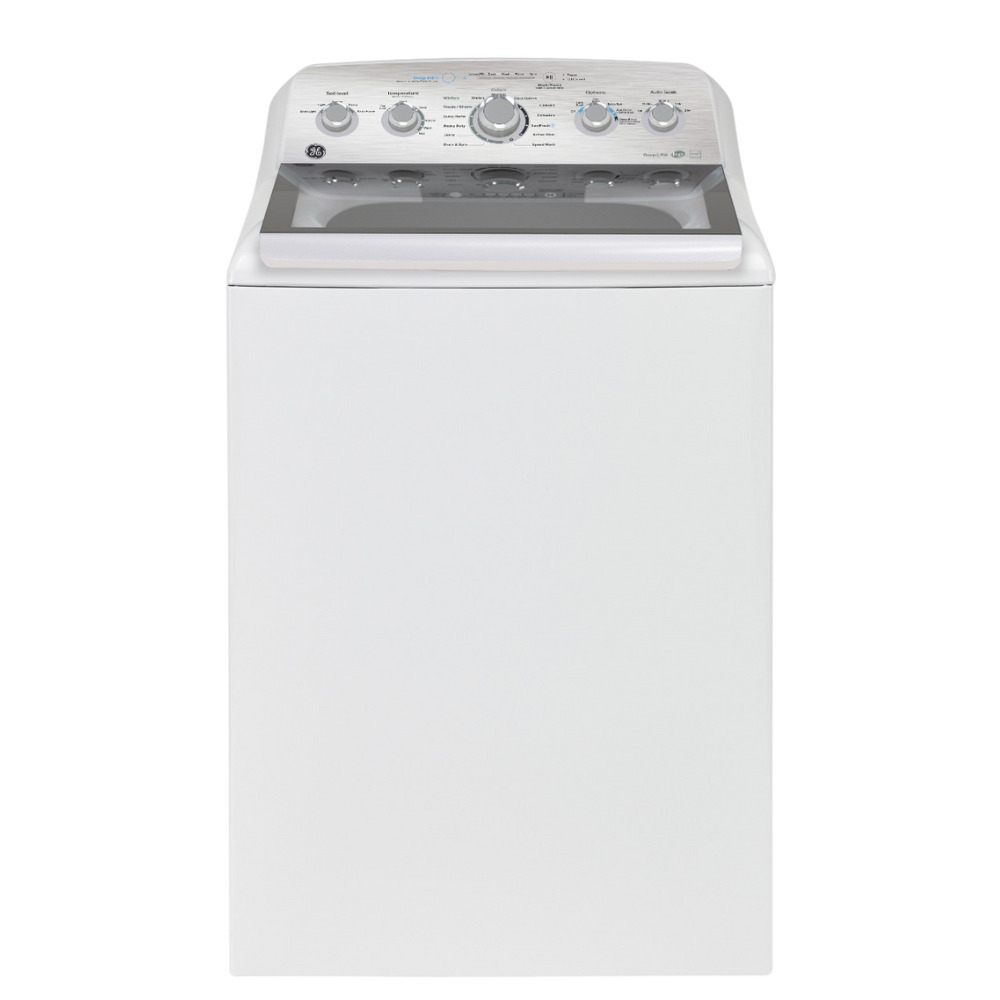 GE 5.0 Cu. Ft. High Efficiency Top Load Washer with Infusor Wash System White