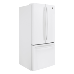 GE 18.6 ft³ Counter-Depth French-Door Refrigerator White