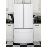 GE 18.6 ft³ Counter-Depth French-Door Refrigerator White